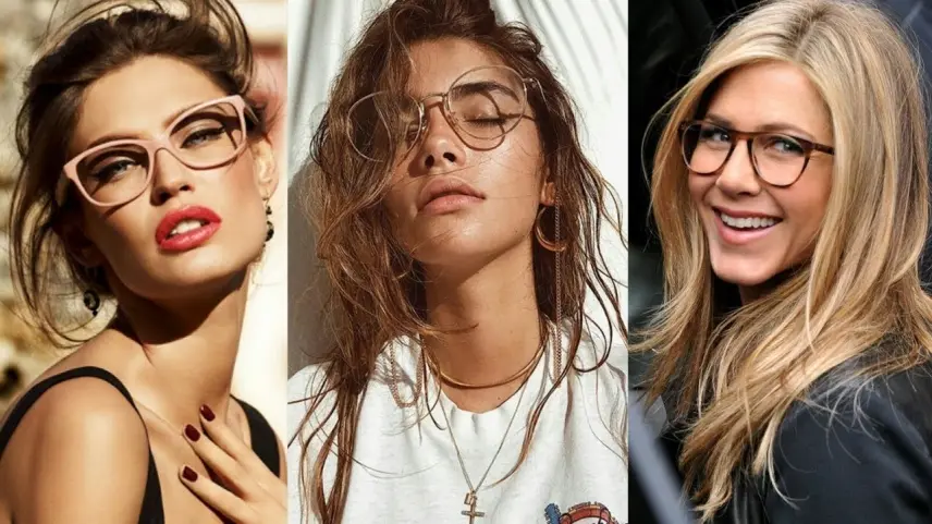 Variedad de mujeres usando monturas modernas